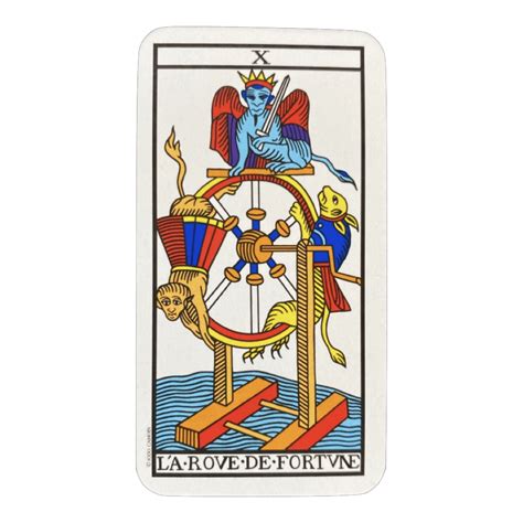 la rueda de la fortuna tarot marsella|Tarot Marsella: La Rueda de la Fortuna